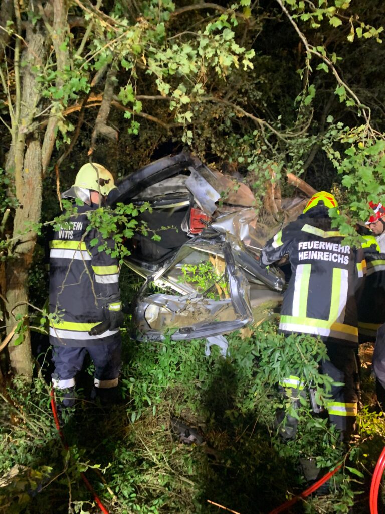 T2-Verkehrsunfall mit Menschenrettung